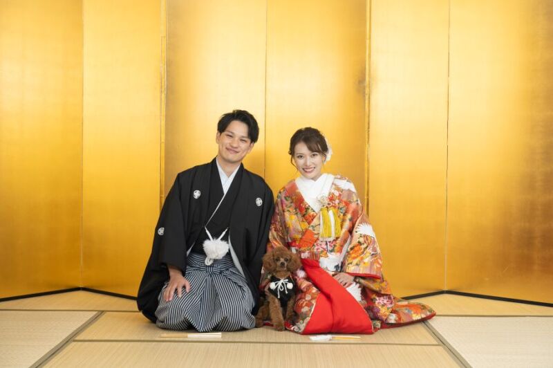 和装も洋装も撮影OK