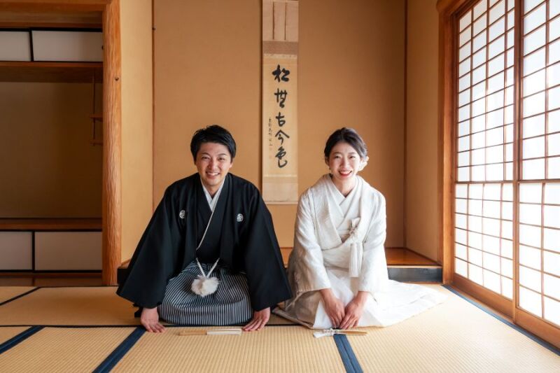 庭園内和室撮影オプション プレゼント♪