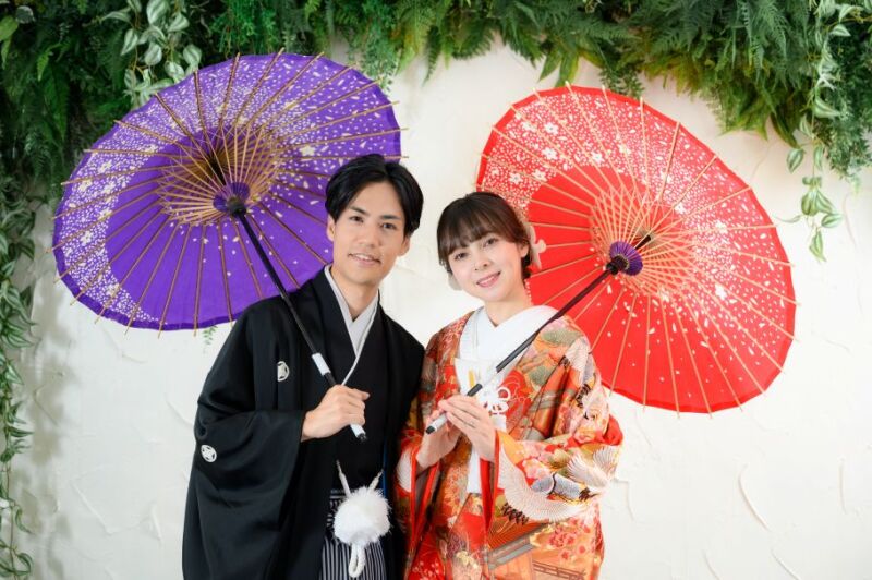 雨でも安心♪　スタジオでの撮影