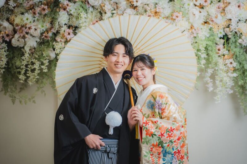 事前に衣装の御試着OK