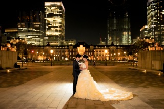 華雅苑 銀座店_丸の内イルミネーション&東京駅(11月中旬~2月中旬)