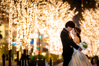 華雅苑 銀座店_丸の内イルミネーション&東京駅(11月中旬~2月中旬)