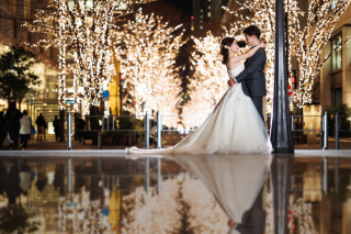 華雅苑 銀座店_丸の内イルミネーション&東京駅(11月中旬~2月中旬)