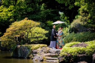 華雅苑 銀座店_旧安田庭園