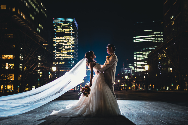 華雅苑 銀座店_ウエディングドレスが豊富