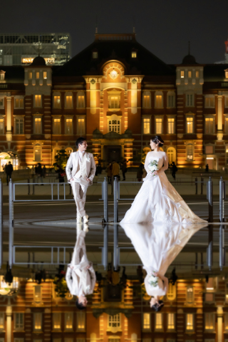 華雅苑 銀座店_丸の内イルミネーション&東京駅(11月中旬~2月中旬)