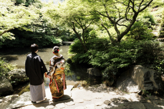 華雅苑 銀座店_５月・６月の日本庭園（新緑の季節）