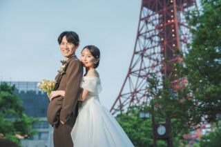 華雅苑 銀座店_洋装ロケーション（東京タワー）