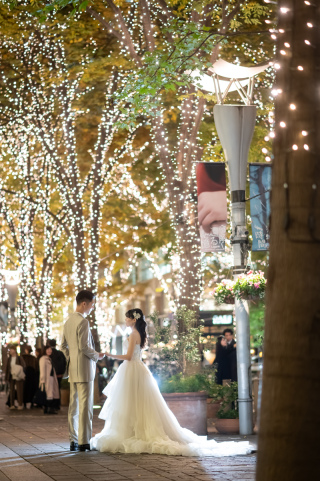 華雅苑 銀座店_丸の内イルミネーション&東京駅(11月中旬~2月中旬)
