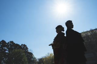 華雅苑 銀座店_冬（1月～2月）の日本庭園