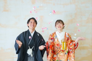 華雅苑 銀座店_和装スタジオ＋ドレス東京駅　特別プラン93,000円