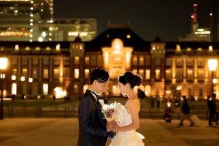 華雅苑 銀座店_丸の内イルミネーション&東京駅(11月中旬~2月中旬)