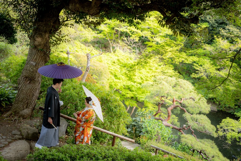 華雅苑 銀座店_事前来店なしで撮影できる