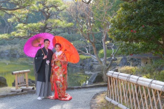 華雅苑 銀座店_旧安田庭園