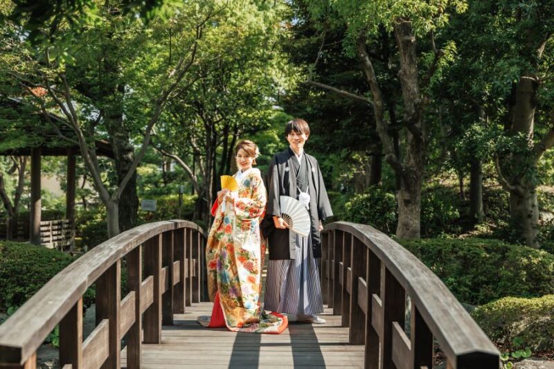 【年末限定 12/20~12/28撮影】 和装1着 日本庭園&正座ショット付き 撮影データ100カット最短3営業日後お渡し