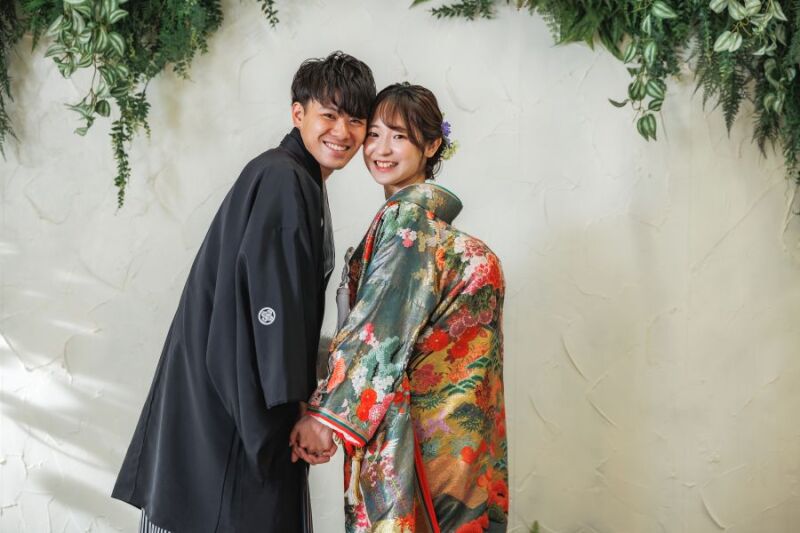 【12~1月撮影 Photorait限定】 和装&洋装 スタジオプラン 70,000円 ウェルカムボードプレゼント