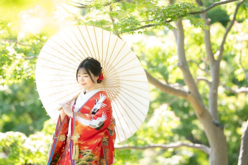 【和装&洋装】7/2~7/31平日 都内日本庭園&横浜大さん橋 撮影データ210カット フェイシャルエステプレゼント