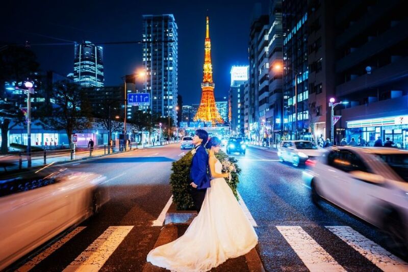 【Photorait限定♪ 4月撮影 データ50カット追加プレゼント♪】和装（スタジオ）＆洋装（東京タワー） 