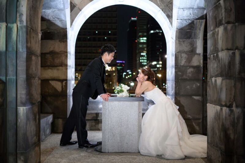 【Photorait限定 12/1～1/31撮影】洋装1着　東京駅＆丸の内イルミネーション　撮影データ100カット