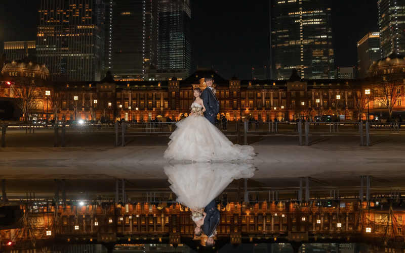 【河津桜プラン✿　2/24～3/10迄の平日撮影】和装&洋装　河津桜＆東京駅orスタジオ撮影　撮影データ210カット