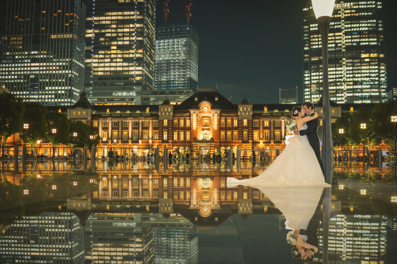 【桜の咲く時期✿ 3/26~4/10 花畑記念庭園&東京駅で撮影】和装&洋装 撮影データ210カット最短3~5営業日後お渡し