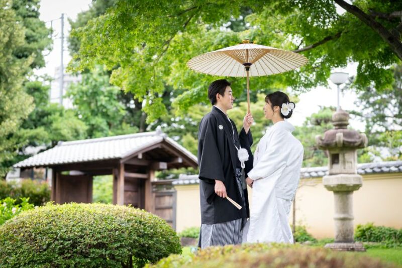 【銀座店 限定♪ チャペル＆日本庭園】和装＆洋装　撮影データ210カット最短3～5営業日後お渡しOK