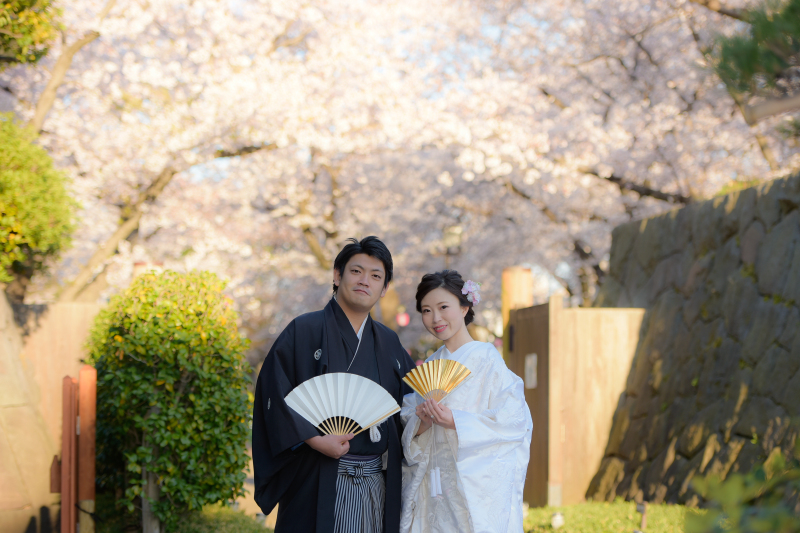 【桜の咲く時期✿ 3/26~4/10 花畑記念庭園&東京駅で撮影】和装&洋装 撮影データ210カット最短3~5営業日後お渡し