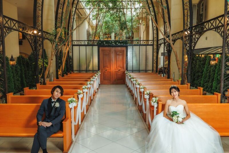 【 銀座店 限定♪ 2月迄の平日撮影】 チャペルフォト  洋装1着 145,000円→101,000円 撮影データ100カット