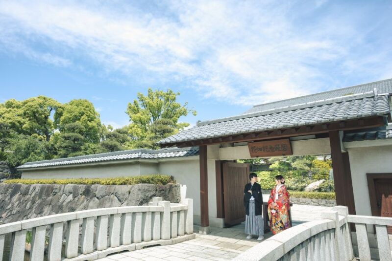 【和装＆洋装】6月撮影 日本庭園＆東京駅で撮影♪ オープニングムービー撮影＆フェイシャルエステ付き 【写真＆動画プラン♪】