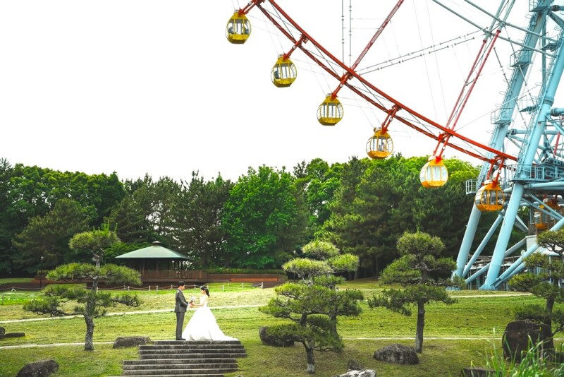 【和装＆ドレス】7/2～8/16平日撮影 スタジオ＆葛西臨海公園　撮影データは100カット　 フェイシャルエステプレゼント
