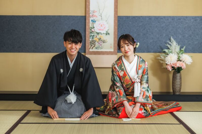 【12~1月撮影 Photorait限定】 和装&洋装 スタジオプラン 70,000円 ウェルカムボードプレゼント