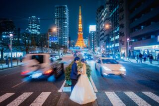 【Photorait限定♪ スタジオ＆東京タワー】和装＆洋装　4月は撮影はデータ50カットプレゼント♪ 