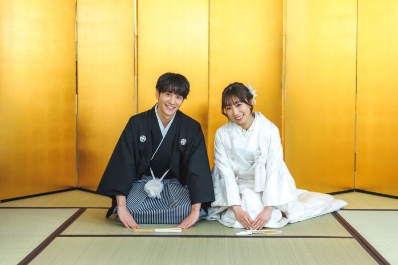 【年末限定 12/20~12/28撮影】 和装1着 日本庭園&正座ショット付き 撮影データ100カット最短3営業日後お渡し