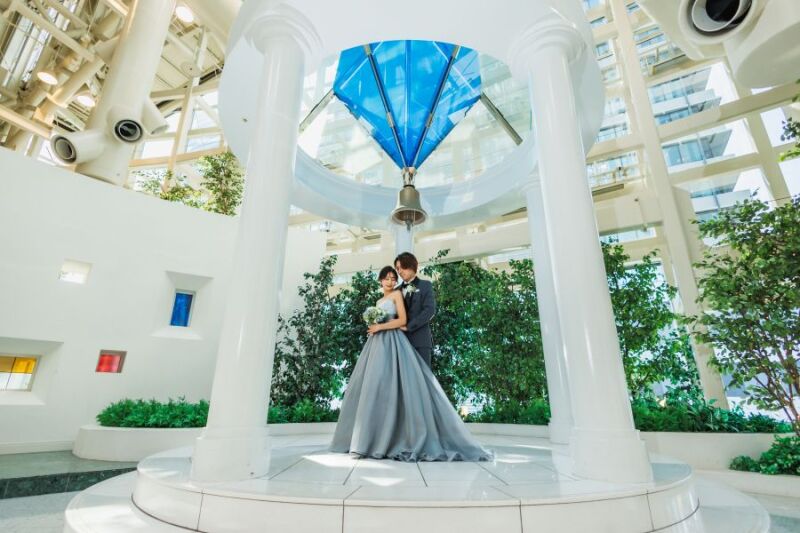 【 銀座店 限定♪ 2月迄の平日撮影】 チャペルフォト 東京駅&丸の内イルミネーション撮影 洋装1着