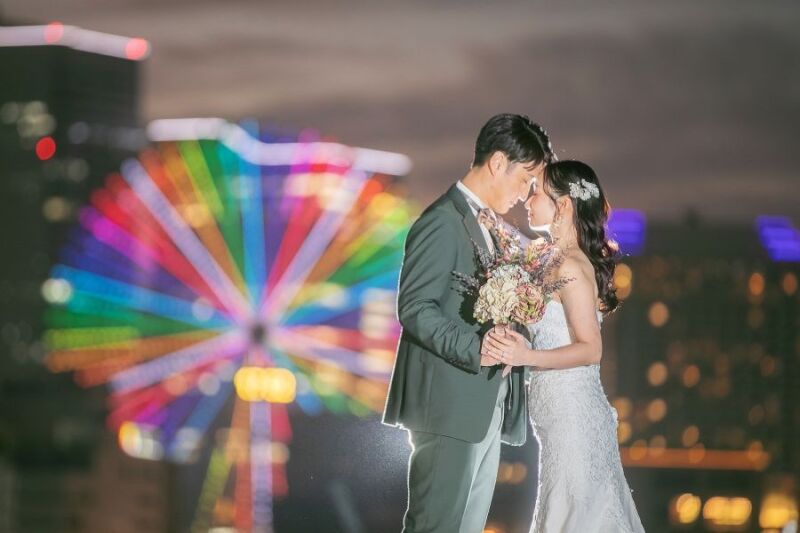 【銀座店 限定♪ 都内日本庭園＆大桟橋 】和装＆洋装 撮影データ210カット最短3～5営業日後お渡しOK　※平日撮影