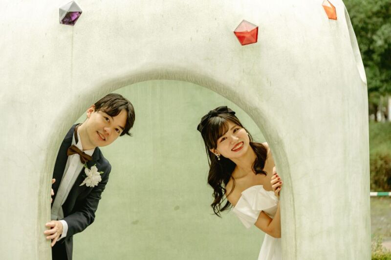 【 Photorait限定 12～1月撮影】洋装1着　お二人の思い出の街ロケ撮影　撮影データ130カット