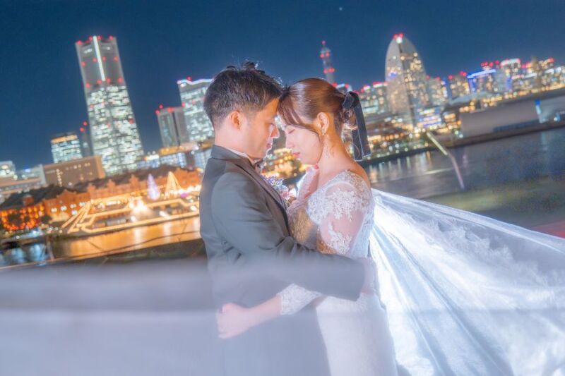 【銀座店 限定♪ 都内日本庭園＆大桟橋 】和装＆洋装 撮影データ210カット最短3～5営業日後お渡しOK　※平日撮影