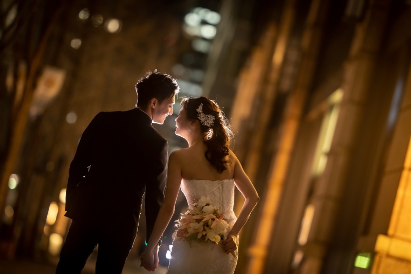 【11/25迄の平日 Photorait限定】和装(日本庭園)&洋装(東京駅)で撮影 撮影データ150カット最短3営業日後お渡し