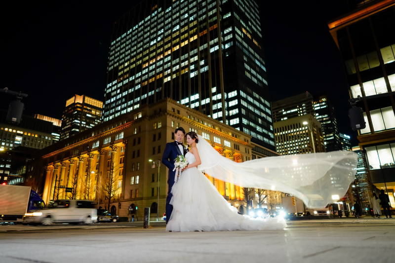 【銀座店5周年 campaign♪ 5月撮影 限定】和装（日本庭園）＆洋装（東京駅）撮影データ210カット