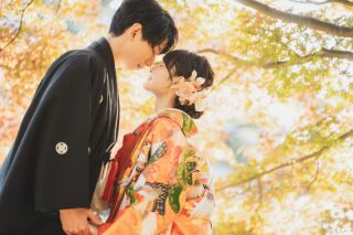 【12/1~12/20撮影 早割 選べる特典♪】和装2着 日本庭園&スタジオ 撮影データ230カット 土日料金無♪
