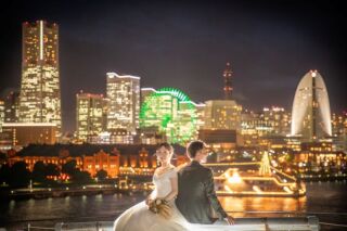 【銀座店 限定♪ 都内日本庭園＆横浜大さん橋 】和装＆洋装 撮影データ210カット最短3～5営業日後お渡しOK　※平日撮影