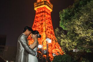 【12/23～1/31撮影 選べる特典♪】和装（日本庭園）＆洋装（東京タワー周辺）で撮影　ウェルカムボードor土日料金無♪ 