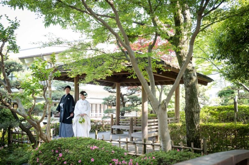 新緑キャンペーン♪選べる特典　4/11～5/10迄の撮影　お好きな和装1着　都内日本庭園で撮影　撮影データ130カット