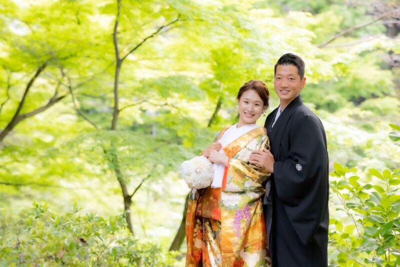 【日本庭園＆代々木公園で撮影♪ オープニングムービー撮影＆フェイシャルエステ付き】6/1～6/30平日　撮影データ180カット付