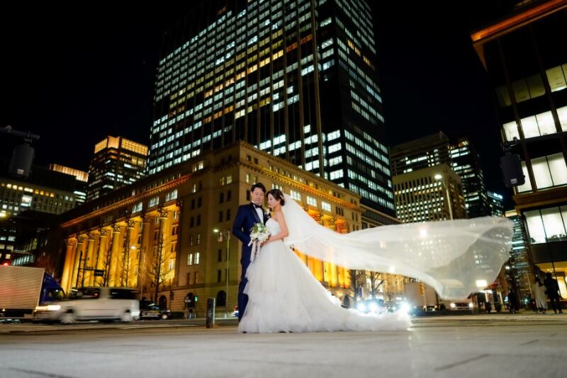 【東京駅で撮影♪ オープニングムービー撮影＆フェイシャルエステ付きプラン】6/1～6/30平日　撮影データ120カット付