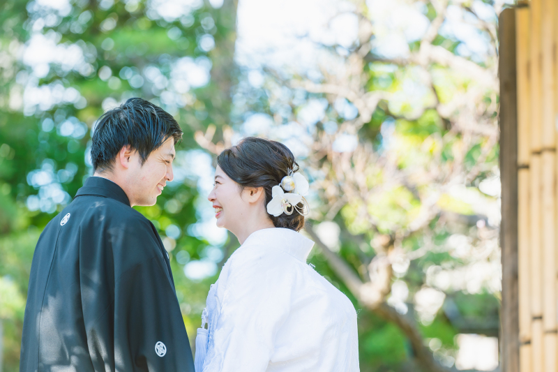 【12/23~1/31撮影 選べる特典♪】和装(日本庭園)&洋装(昼間のお台場海浜公園) ウェルカムボードor土日料金無♪