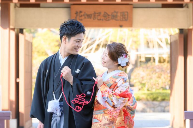 【Photorait限定 2/15迄の撮影】和装1着　花畑記念庭園＆庭園和室付♪　撮影データ130カット　土日料金無♪