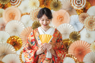 和装＆洋装　スタジオプラン　9月撮影　85,000円→75,000円　撮影データ最短3営業日後お渡し
