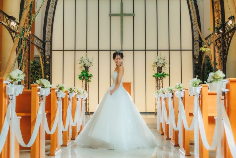 【 銀座店 限定♪ 2月迄の平日撮影】 チャペルフォト  洋装1着 145,000円→101,000円 撮影データ100カット