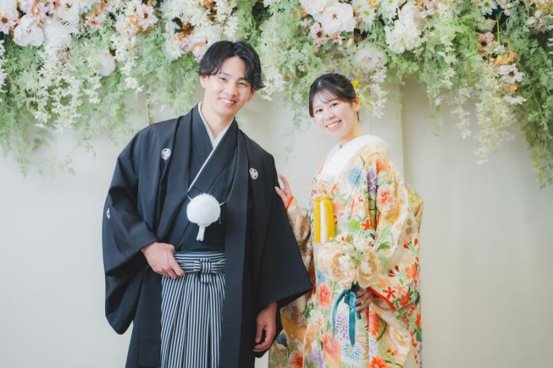 【Photorait限定 梅の咲く2月平日撮影】和装2着　肥後細川庭園＆スタジオ　撮影データ150カット3～5営業日後お渡しOK